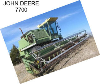 JOHN DEERE 7700