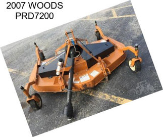 2007 WOODS PRD7200