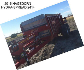 2016 HAGEDORN HYDRA-SPREAD 2414