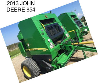 2013 JOHN DEERE 854