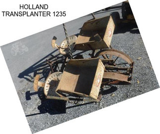 HOLLAND TRANSPLANTER 1235