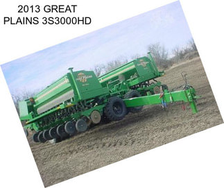 2013 GREAT PLAINS 3S3000HD