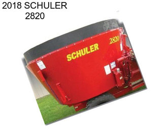 2018 SCHULER 2820