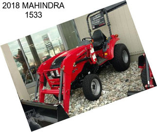 2018 MAHINDRA 1533