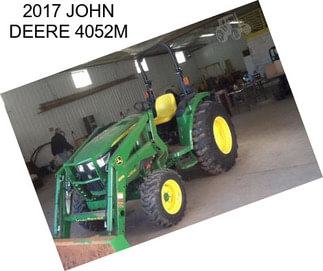 2017 JOHN DEERE 4052M