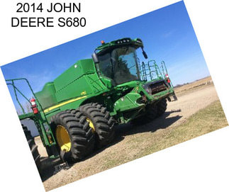 2014 JOHN DEERE S680