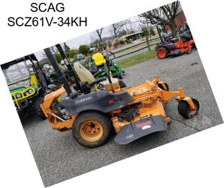 SCAG SCZ61V-34KH