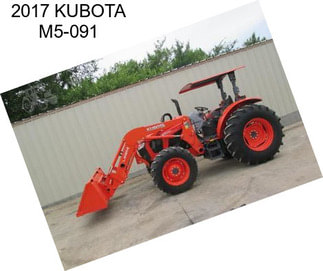 2017 KUBOTA M5-091