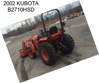 2002 KUBOTA B2710HSD