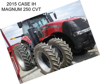 2015 CASE IH MAGNUM 250 CVT