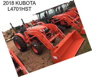 2018 KUBOTA L4701HST