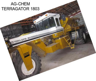 AG-CHEM TERRAGATOR 1803