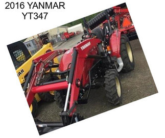 2016 YANMAR YT347