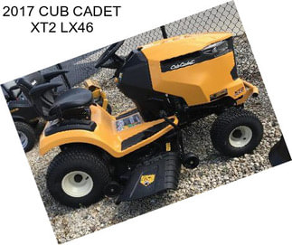 2017 CUB CADET XT2 LX46