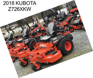 2018 KUBOTA Z726XKW