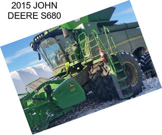 2015 JOHN DEERE S680