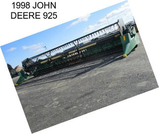 1998 JOHN DEERE 925