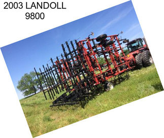 2003 LANDOLL 9800