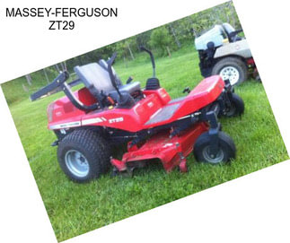 MASSEY-FERGUSON ZT29