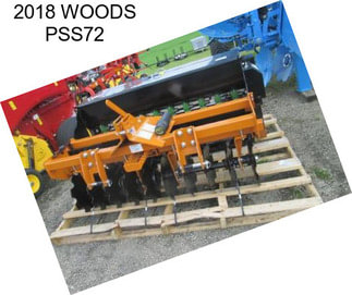 2018 WOODS PSS72