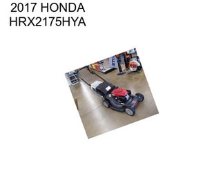 2017 HONDA HRX2175HYA
