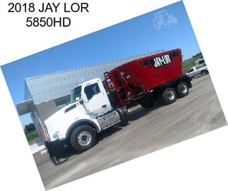 2018 JAY LOR 5850HD