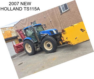 2007 NEW HOLLAND TS115A