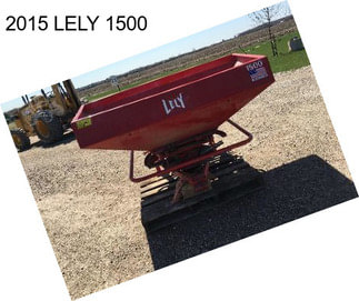 2015 LELY 1500