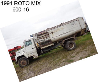 1991 ROTO MIX 600-16