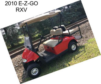 2010 E-Z-GO RXV