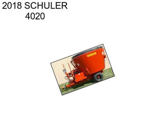 2018 SCHULER 4020