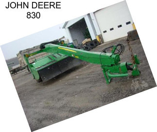 JOHN DEERE 830