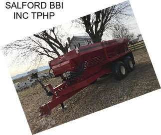 SALFORD BBI INC TPHP