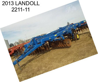 2013 LANDOLL 2211-11