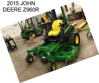 2015 JOHN DEERE Z960R