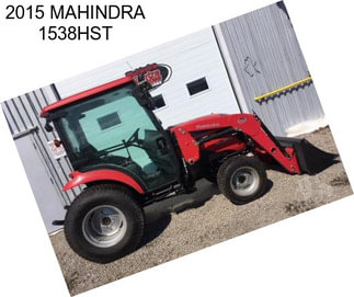 2015 MAHINDRA 1538HST