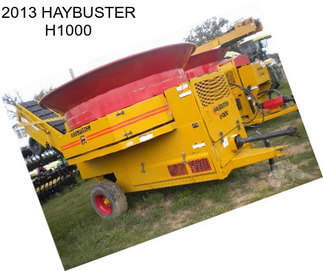 2013 HAYBUSTER H1000