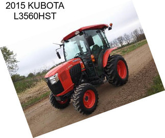 2015 KUBOTA L3560HST