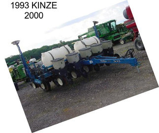 1993 KINZE 2000