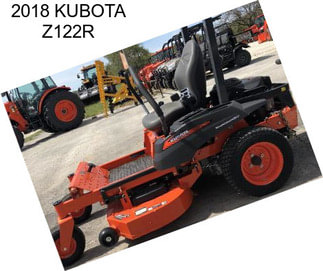 2018 KUBOTA Z122R