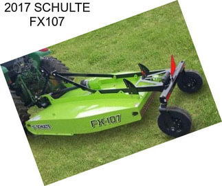 2017 SCHULTE FX107