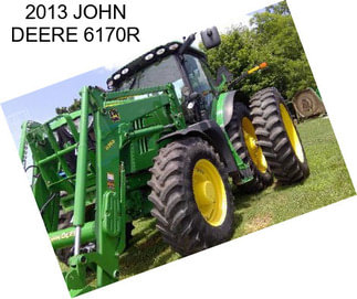 2013 JOHN DEERE 6170R