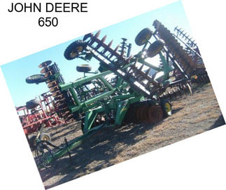 JOHN DEERE 650