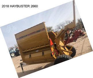 2018 HAYBUSTER 2660