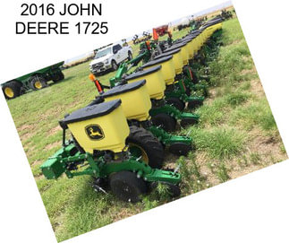 2016 JOHN DEERE 1725