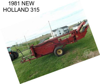 1981 NEW HOLLAND 315