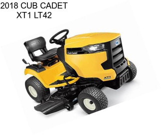 2018 CUB CADET XT1 LT42