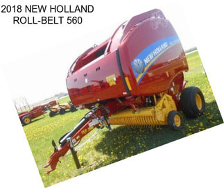 2018 NEW HOLLAND ROLL-BELT 560