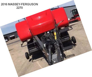 2016 MASSEY-FERGUSON 2270