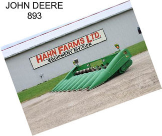 JOHN DEERE 893